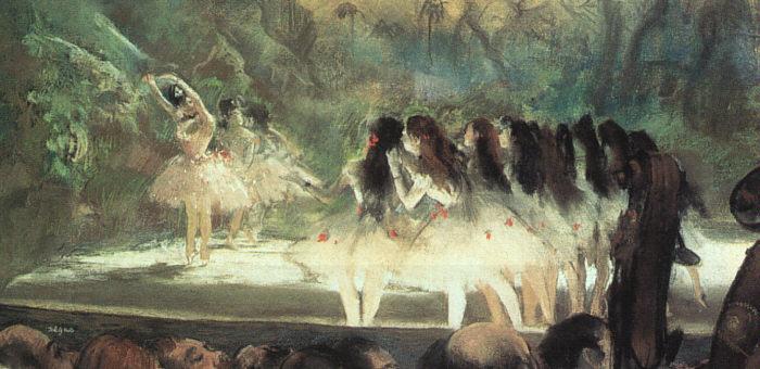 Edgar Degas Ballet at the Paris Opera China oil painting art
